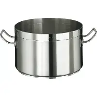 Sambonet Serie 2100 Edelstahl satiniert Fleischtopf 32 cm P0040-P00006-12107-32