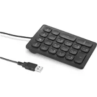 Kensington Toetsenpaneel - Numeriek Toetsenbord - USB-aansluiting - Zwart