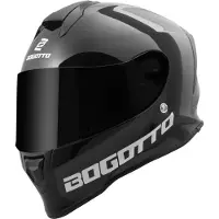 Bogotto H151 Solid Zwart Integraalhelm Maat XL