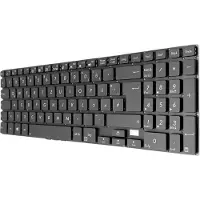 T-ProTek DUITS - Zwart toetsenbord zonder frame, compatibel met Asus Pro PU500CA