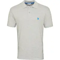 U.s. polo assn. Shirt grijs gemêleerd