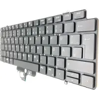 T-ProTek DUITS - Zwarte toetsenbord, geen achtergrondverlichting, compatibel met Dell Latitude 7410, modelnummer H1KN8