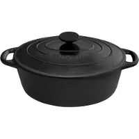 KINGHOFF 1111 Braadpan - 6,2L - Gietijzeren - alle warmtebronnen