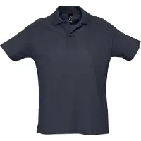 Sols Heren Zomer II Pique Poloshirt met korte mouwen (Marine)