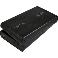 Logilink Externe Behuizing - - UA0107 - Aluminium - USB 3.0 - 3,5 inch
