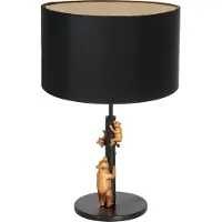 Steinhauer Tafellamp Anixmaux met zwarte kap 7203ZW