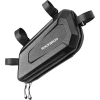 RockBros Motorfietstas, framebag, waterdichte motorfietsstuurtas, ca. 1,5 liter, zwart