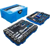 Bgs Gereedschapskisten, Doppen, hamers, tangen, schroevendraaierset 6,3 mm (1/4") / 12,5 mm (1/2") BGS systainer 77