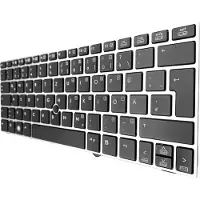 T-ProTek Toetsenbord + trackpoint, compatibel met HP EliteBook 2170p-B6Q15EA, 2170p-C7A51UT