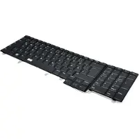 T-ProTek DE - Zwarte toetsenbord zonder trackpad, zonder achtergrondverlichting, compatibel met DELL Precision M4800