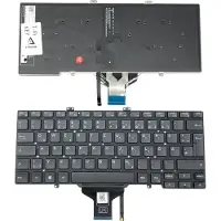 T-ProTek DUITS - Zwart toetsenbord met verlichting, compatibel met Dell E7400