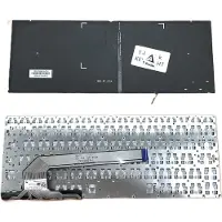 T-ProTek Duits toetsenbord, blauw, zonder frame, met verlichting, compatibel met Asus ZenBook Flip S UX370UA-C4072T