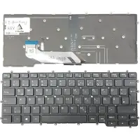 T-ProTek DUITS - Zwart toetsenbord met achtergrondverlichting, compatibel met Dell Latitude 7410