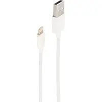 Shiverpeaks USB Lade-Sync Kabel, USB A Stecker auf 8-Pin Stecker, 2.0, weiß, 5,0m