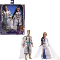 Disney Wish King Magnifico And Queen Amaya Of 2 Pack Doll Beige Kinderen