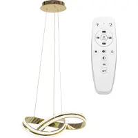 Toolight Moderne Led Plafondlamp Pilot App818-cp Gold