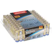 Maxell Lr6 100pk Box Alkaline Batterij 100 Eenheden