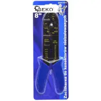 GEKO Draadstripper en krimptang - veelzijdig - 0,5-5 mm² - gehard staal