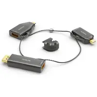 PureLink Adapter Ring klein IQ-AR200: MiniDP/DP/USB-C naar HDMI, 4K60Hz