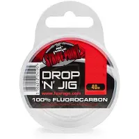 FOX Rage Strike Point Drop N Jig Fluorocarbon 0,27 mm 11,35 lb 40 m Lijn