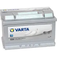 Varta Silver Dynamic E38 74 Ah voor o.a. ALFA ROMEO, AUDI, BENTLEY, BMW, CADILLAC, CHEVROLET, CHRYSLER, DODGE, FERRARI, FIAT, FORD, FORD USA, HONDA, HUMMER, LANCIA, LDV, MASERATI, MAZDA, MERCEDES-BENZ, MG, NISSAN, OPEL, PORSCHE, RENAULT, ROVER, SEAT, SUZUKI, VOLKSWAGEN, VOLVO