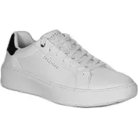 SKECHERS Sneakers laag 'COURT BREAK' zwart / wit