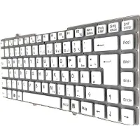 T-ProTek DUITS - Wit toetsenbord voor Sony Vaio VGN-FW11E, VGN-FW11ER, VGN-FW11J, VGN-FW11L