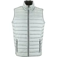 Sols Herengolf Gewatteerde Waterafstotende Bodywarmer/Gilet (Metaalgrijs)