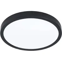 Eglo Fueva 5, LED, 4000 K, 2500 lm, IP20, zwart, wit