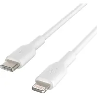 Belkin Boost Charge Usb-c To Lightning Cable Pvc 2m White
