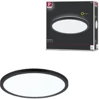 Paulmann Atria Shine 71012 LED-plafondlamp 16 W Neutraalwit Zwart