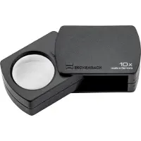 Eschenbach 110910 Inslagloep Vergrotingsfactor: 10 x Lensgrootte: (Ø) 23 mm Zwart