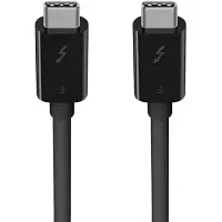 Belkin Components Thunderbolt 3-kabel Belkin F2CD084BT0.8MBK 80 cm