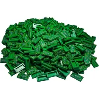 LEGO Geld 1x2 Tegel - Groen 3069bpx7 - 50x (3069, LEGO Accessoires)