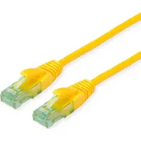Roline recycled material ROLINE RM Patchkabel Cat.6A UTP, geel, 20 m