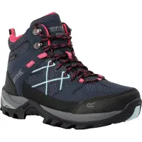 Regatta Dames/Dames Samaris III Wandelschoenen (Marine / Roze)
