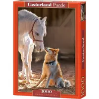 Castorland puzzel Unique Friendship - 1000 stukjes legpuzzel.