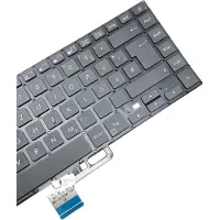 T-ProTek DUITS - Zwart toetsenbord met achtergrondverlichting, compatibel met Asus ZenBook Pro 15 UX550GEX