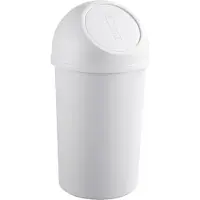 Helit Abfalleimer mit Push-Einwurfklappe, 25 Liter