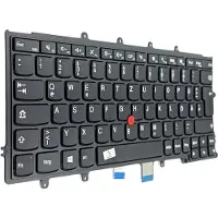 T-ProTek DUITSE - Toetsenbord met TrackPoint, compatibel met LENOVO ThinkPad X250 (20CMS0A800)