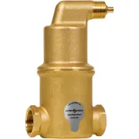 BWT lucht-vuilafsch voor cv/koeling spirovent, messing, 88mm, 1"