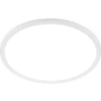 Briloner Led-paneel 3428016 SLIM , ultraflats, met backlighteffect, wit, 48 cm