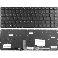 T-ProTek DUITSE - Toetsenbord met verlichting, zonder rand, compatibel met Lenovo IdeaPad Yoga 4 Pro 900-IFI