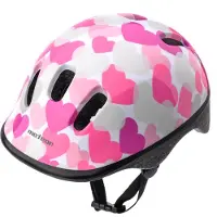 Meteor - Fietshelm - KS06 - XS 44-48 cm Roze harten