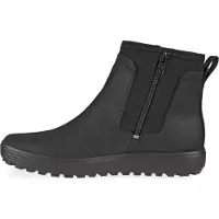 Ecco 450463 SOFT Enkellaarzen | Maat 37 Dames Zwart