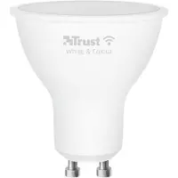 Trust GU-10 RGBCW LED SPOT WI-FI Slimme WiFi LED spot, wit en gekleurd, GU10 fitting, kan worden bediend vanaf je smartphone/tablet