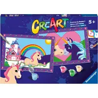 Ravensburger creart magical unicorns |