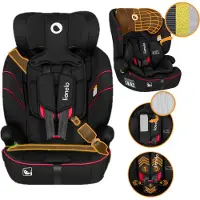 Lionelo Levi i-Size Autostoel 76-150 cm (9-36 kg) – Groep 1/2/3 – Voorwaarts gericht – 5-puntsgordel – Verstelbare hoofdsteun – Memory Foam – Dri-Seat – ECE R129/03