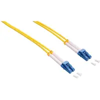 Logilink FP0LC03 Glasvezel Optische vezel Aansluitkabel 3.00 m Geel 9/125 µ Singlemode OS2