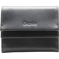 Esquire portemonnee New Silk Wallet Black zwart